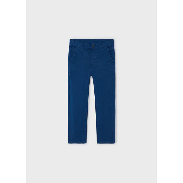 Mayoral Twill basic trousers 24-00512 - Cyan