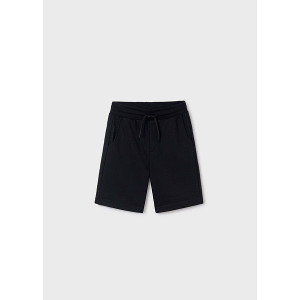 Mayoral Basic fleece shorts 24-00600 - Black