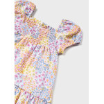 Mayoral Φορεμα σταμπωτο στεκα 24-01923 - ροζ