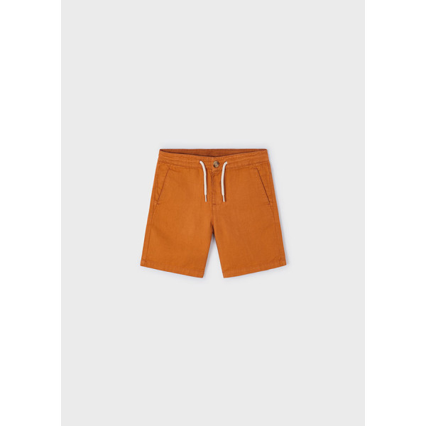 Mayoral Linen shorts 24-03249 - Paprika