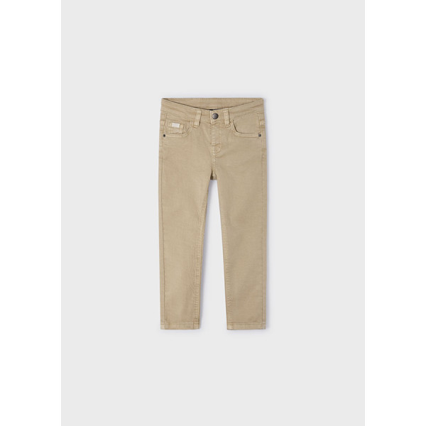 Mayoral Twill skinny fit pants 24-03550 - Croissant
