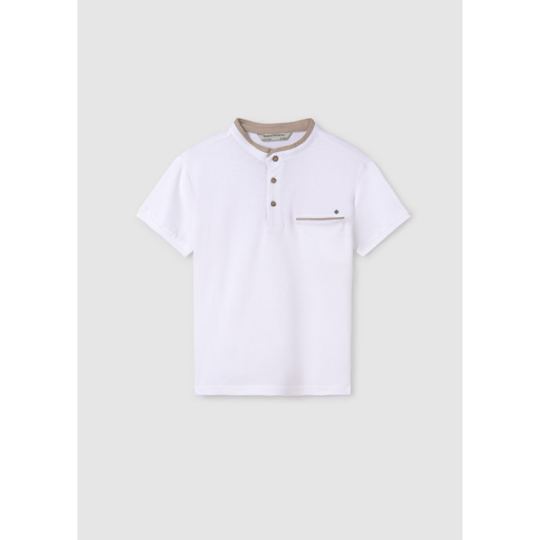Mayoral S/s polo 24-06108 - White