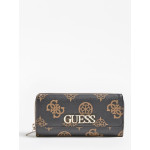 Guess Πορτοφόλι Uptown Chic LRG CLTCH SWPG730162 - brown