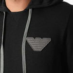 Emporio Armani Hooded Sweater LS 1117531A571 - black