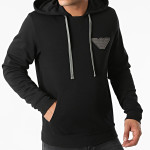 Emporio Armani Hooded Sweater LS 1117531A571 - black