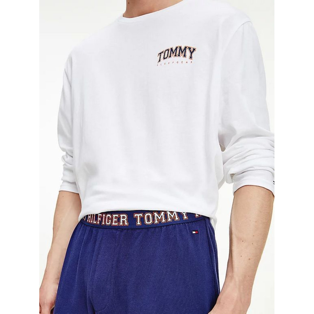 Tommy Hilfiger Πυτζάμα Jersey Set UM0UM02374 - white