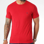 Emporio Armani T-shirt 2 pack Cotton 1112672F722 - marine-ciliegia