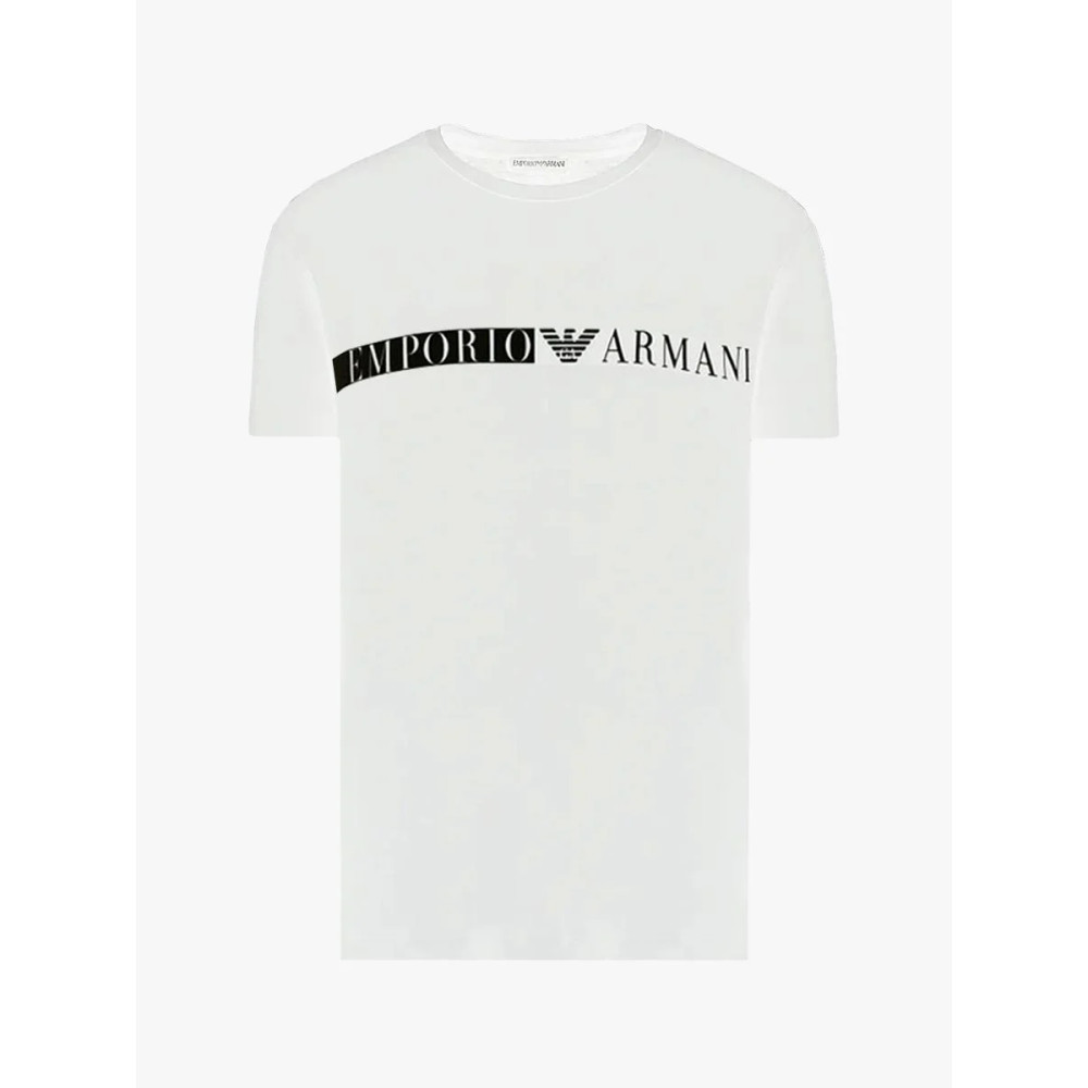 Emporio Armani T-shirt Stripe 1119712F525 - white