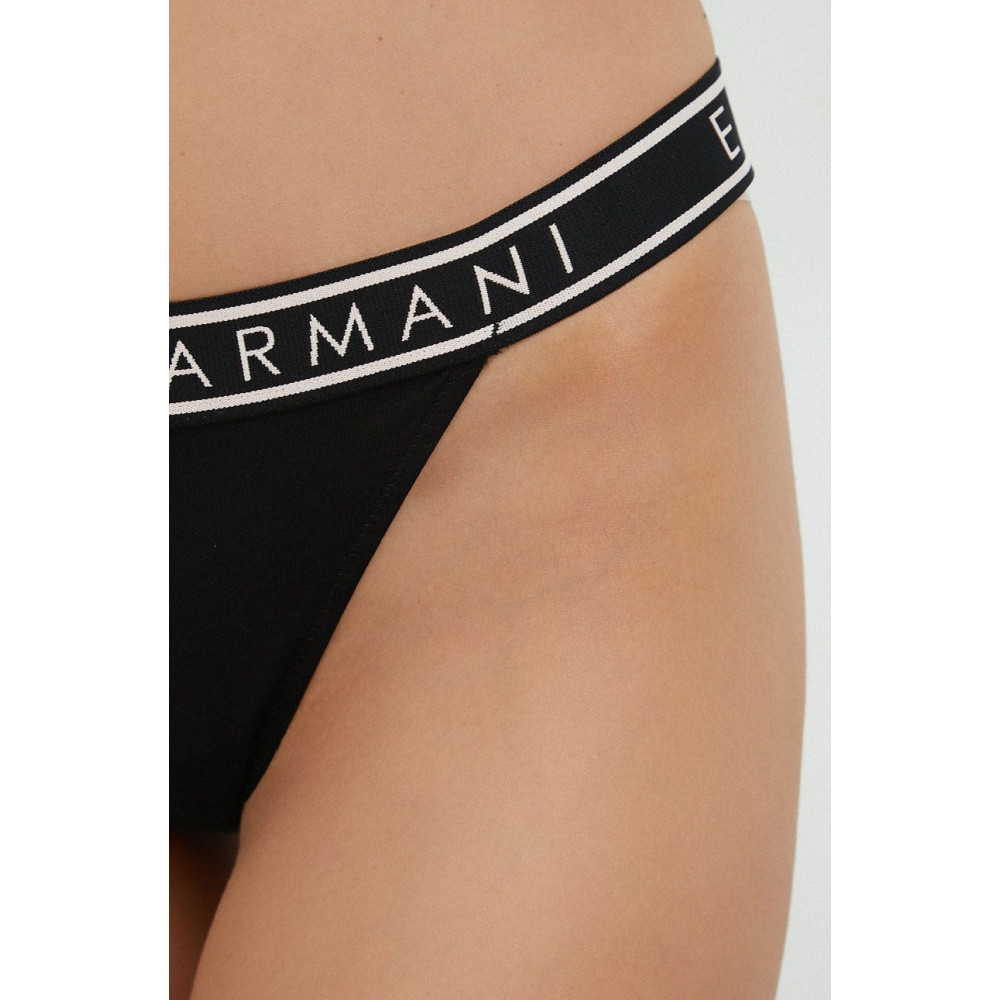 Emporio Armani String 2 pack Set 1645222F219 - print lace - black