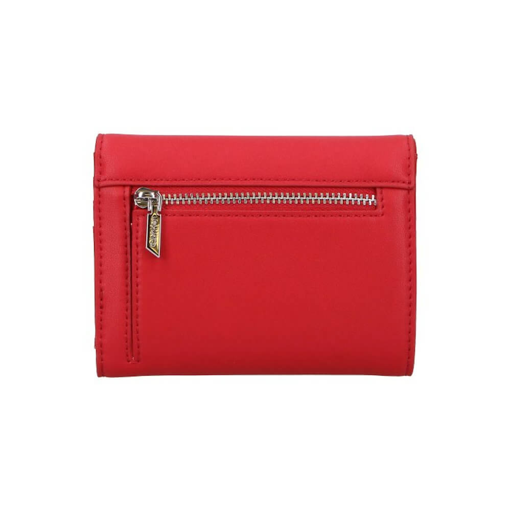 Calvin klein Πορτοφόλι Re-Lock Trifold MD K60K608994 - Racing Red