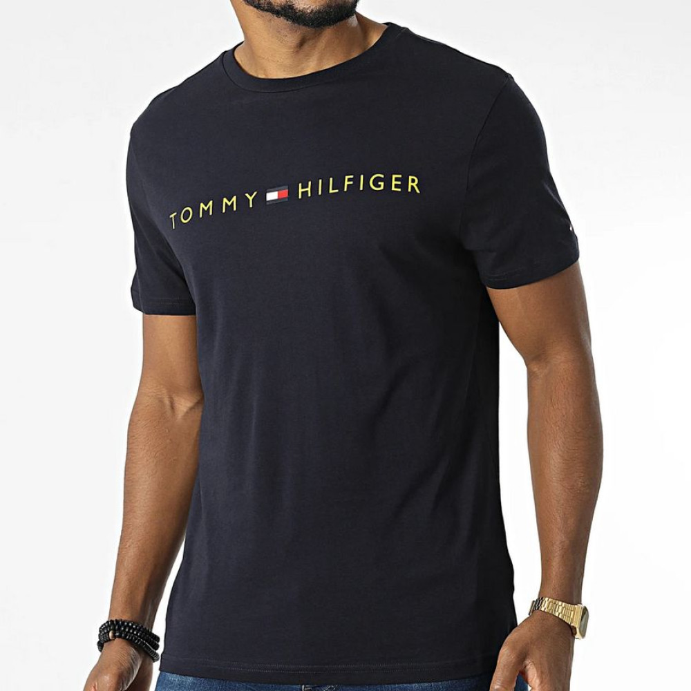 Tommy Hilfiger T-shirt CN SS Logo UM0UM01434 - Desert Sky