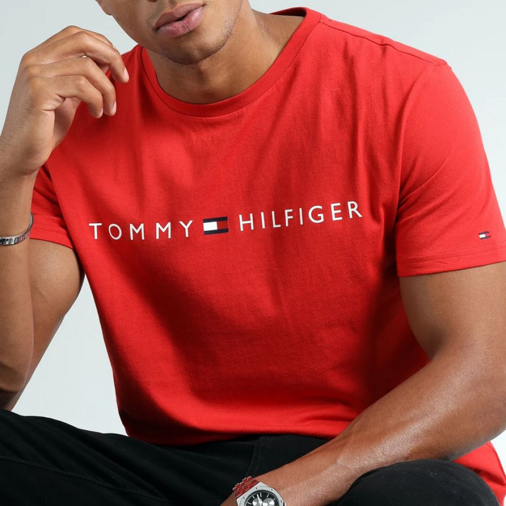 Tommy Hilfiger T-shirt CN SS Logo UM0UM01434 - Empire Flame