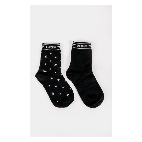 Emporio Armani Socks Set 2923023F225 - black-silver