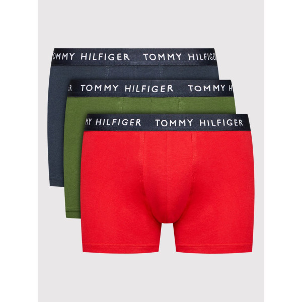 Tommy Hilfiger Boxer 3 pack UM0UM02203 - Blzr Red-Desert Sky-Golfway Gr