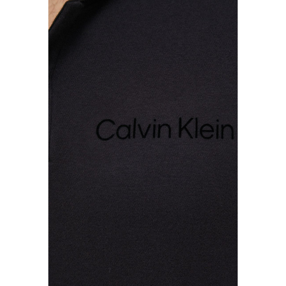 Calvin klein Performance Φούτερ με κουμπί 00GMF2W307 - black beauty