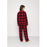 DKNY Πυτζάμα Fleece Cozy Holiday YI2922603F - red plaid