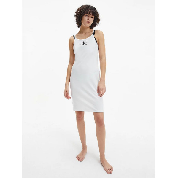 Calvin klein Φόρεμα μακό KW0KW01783 - Pvh Classic White