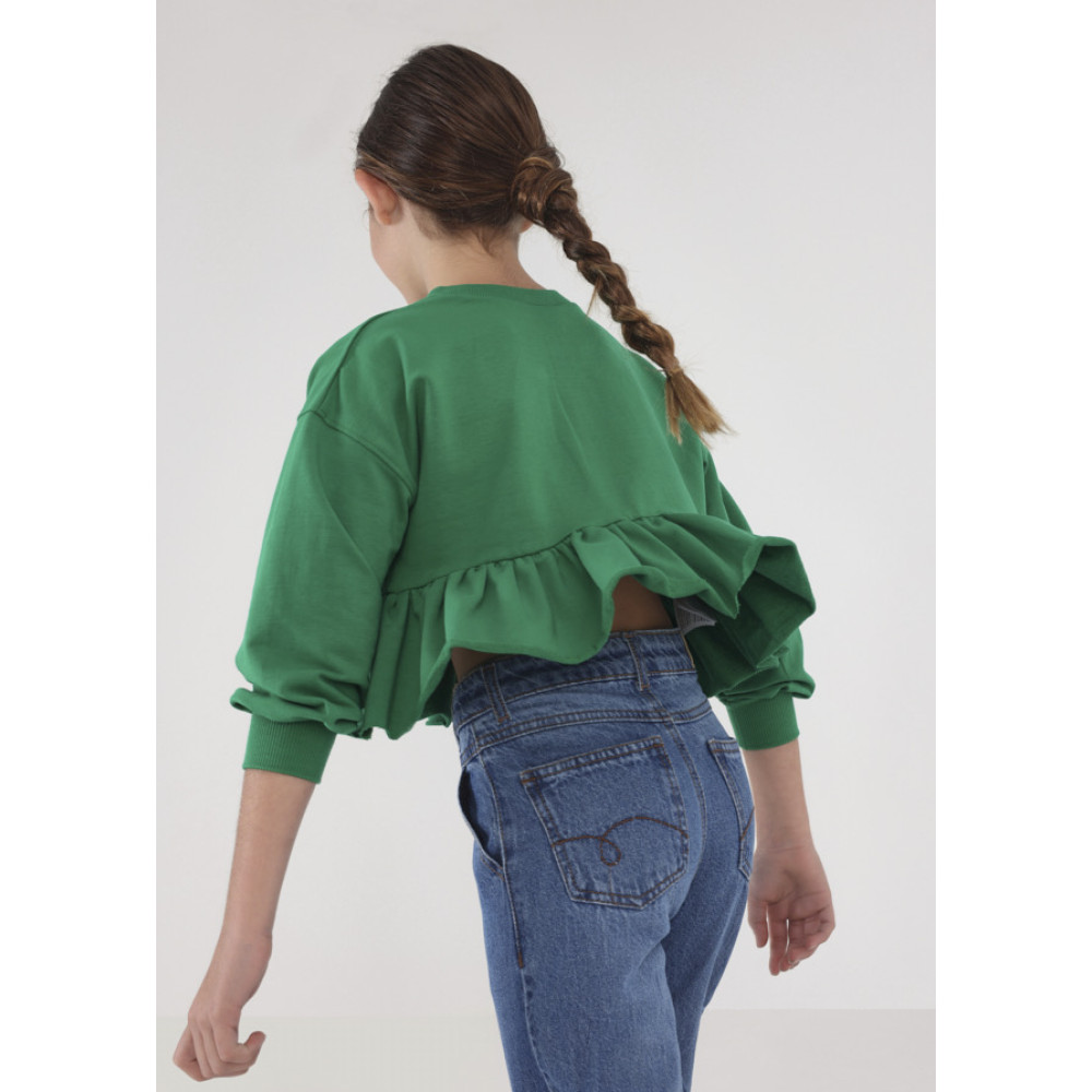 Mayoral Παντελονι cropped τζιν slouch 23-06584 - τζιν