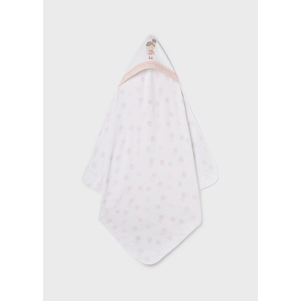 Mayoral Embroidered towel 23-09303 - Baby Rose
