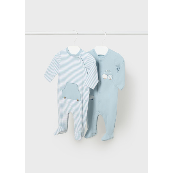Mayoral long onesie set of two 24-01726 - Glass