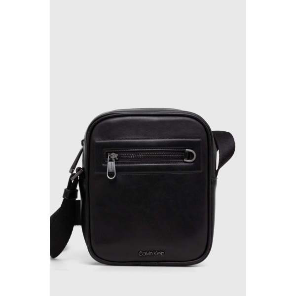 Calvin klein Τσαντάκι CK Elevated Repoter S K50K511190 - Ck Black Smooth