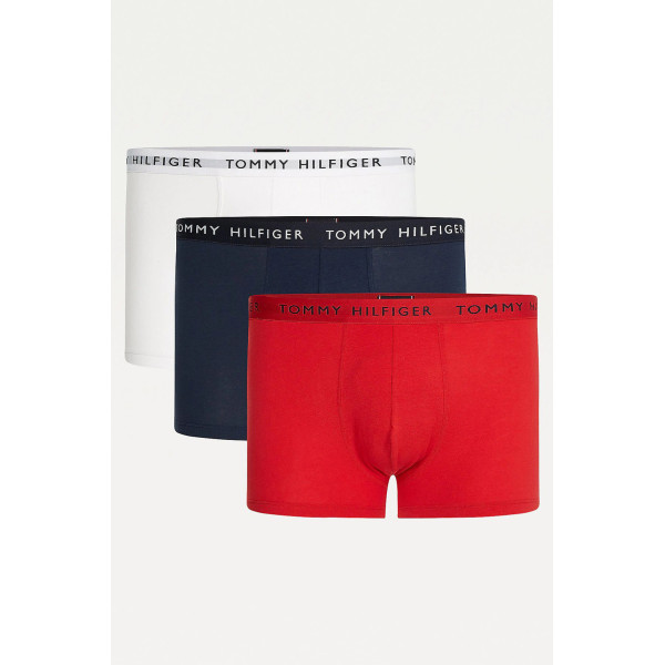 Tommy Hilfiger Boxer 3 pack UM0UM02203 - white-desert sky-primary red