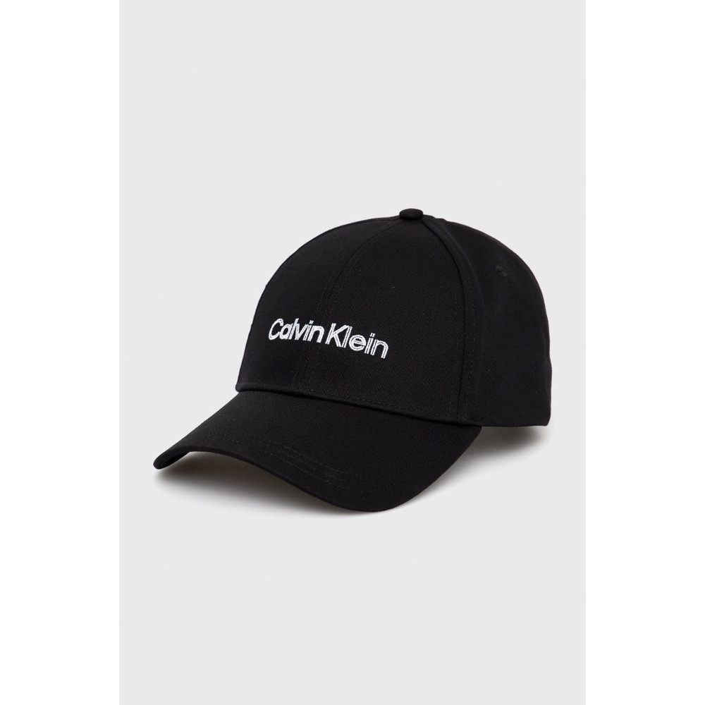 Calvin klein Καπέλο Double Line Embro BB K50K508249 - Ck Black