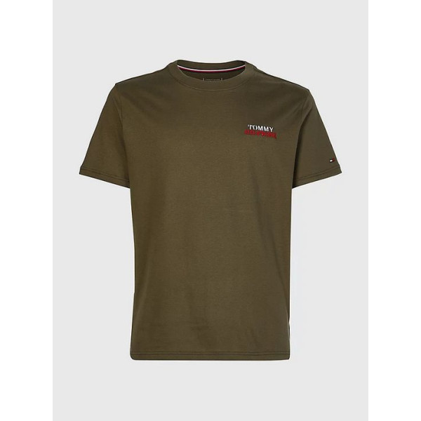 Tommy Hilfiger T-shirt με Κέντημα UM0UM02565 - Army Green