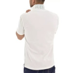 Guess Polo Pique T-shirt Basic GD F3GP00K9WF1 - λευκό