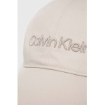 Calvin klein Καπέλο κέντημα λογότυπο K50K505737 - Stony Beige