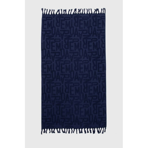 Emporio Armani Beach Towel 100x180cm 2317624R452 - blue navy