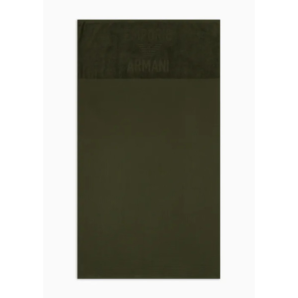 Emporio Armani Beach Towel 2317664R457 - military green