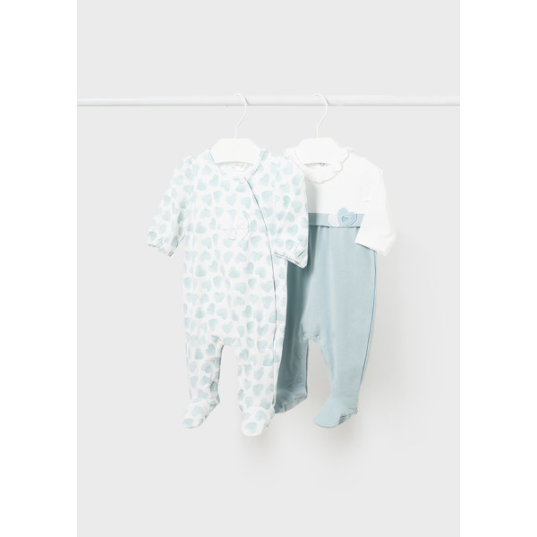 Mayoral long onesie set of two 24-01709 - Glass