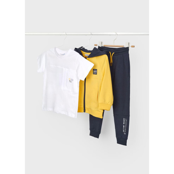 Mayoral 3 piece tracksuit 24-03868 - Yellow