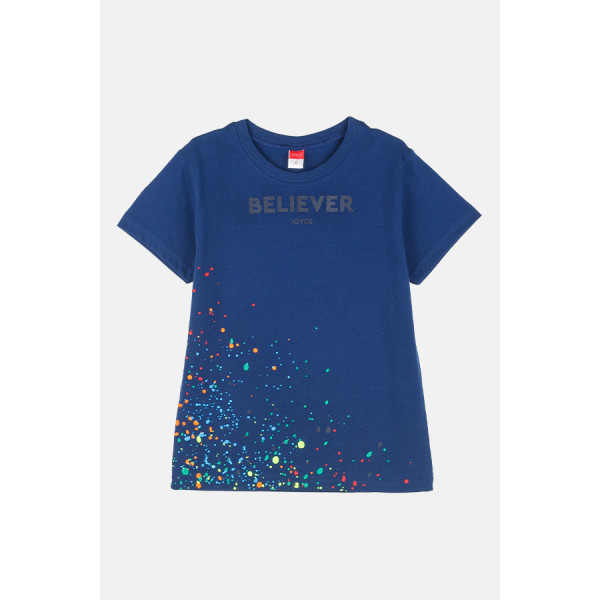 Joyce T-shirt Believe 2414511 - μπλε