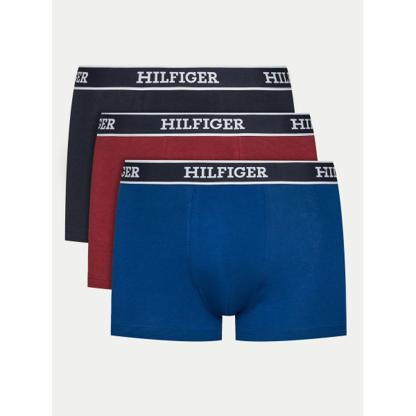 Tommy Hilfiger Boxer 3pack UM0UM03185 - Des Sky-Anchor Blue-Rouge