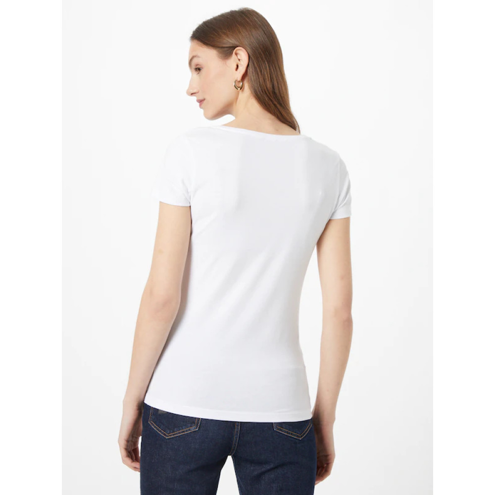 Emporio Armani T-Shirt Circle Logo 1633772R223 - λευκό