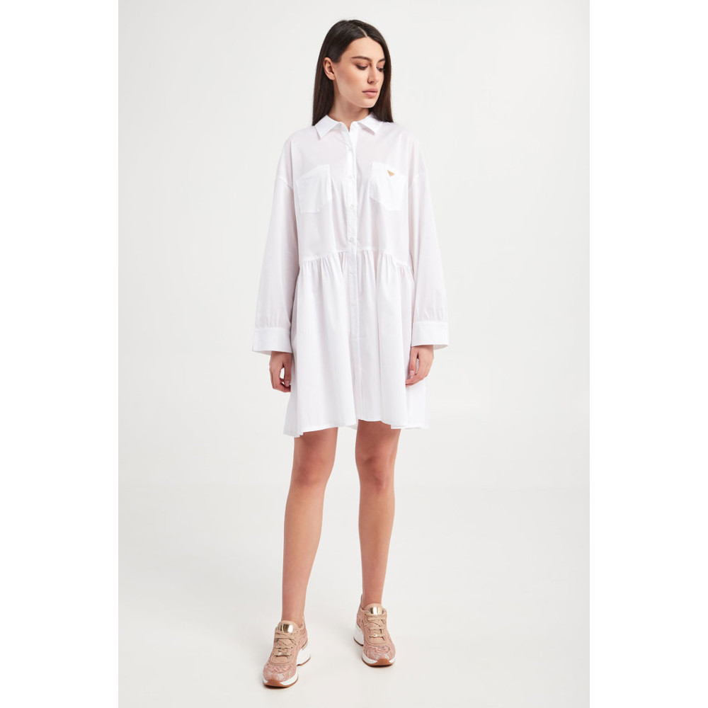 Emporio Armani Shirt Dress 2627152R351 - white