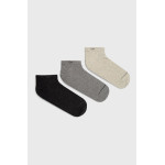 Calvin klein Κάλτσες Sneaker 3P 701218718 - mid grey melange