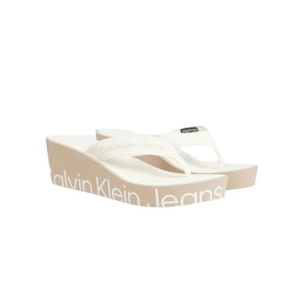 Calvin klein Platform Beach Sandal YW0YW00995 - Creamy White-Merino