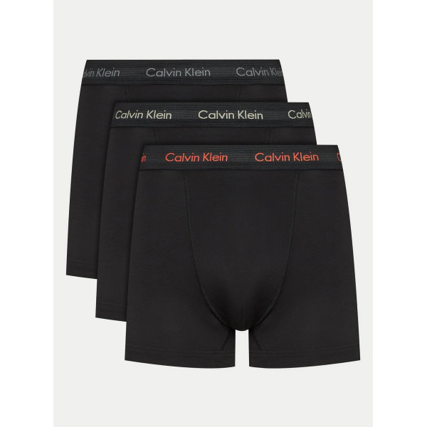 Calvin klein Boxer 3pack με πόδι 0000U2662G - black-mwo