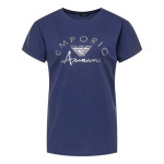 Emporio Armani T-shirt SS RN 1643400P291 - 15435-indigo blue