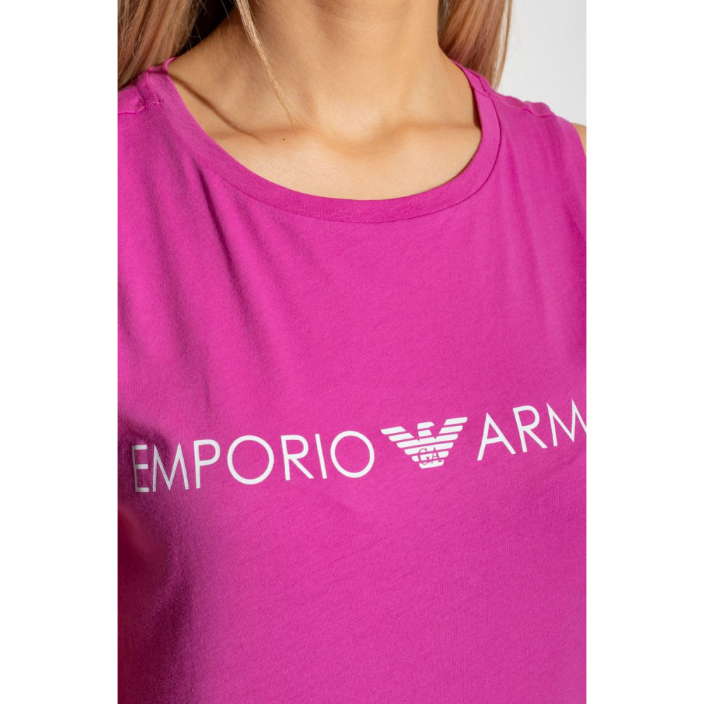 Emporio Armani Αμάνικο μακό φόρεμα 2626352R340 - azalea