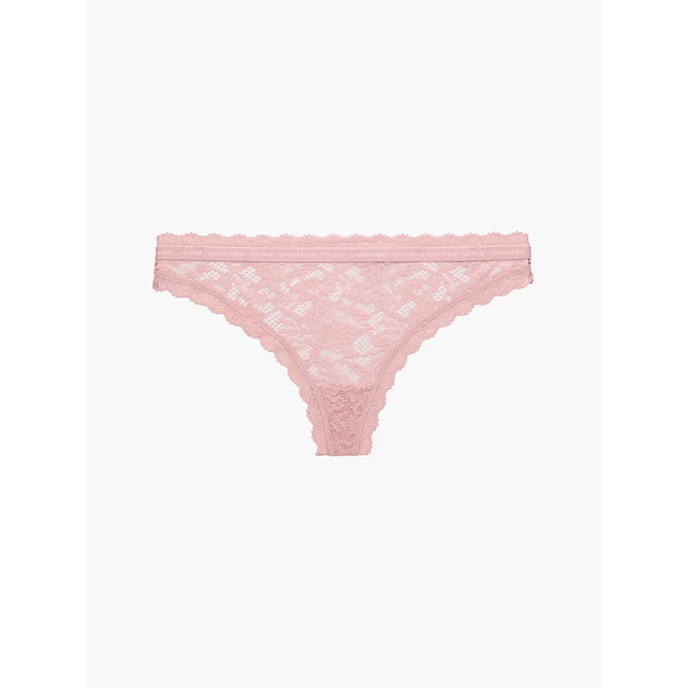 Calvin klein String Lace CK One QF6202E - pink shell