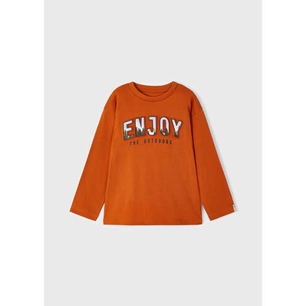 Mayoral L/s t-shirt 13-04020 - Saffron