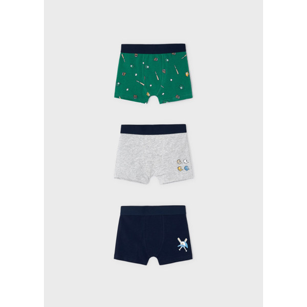 Mayoral Set of 3 boxers 13-10557 - Forest