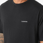 Calvin klein Μπλούζα κοντό μανίκι Κέντημα 000NM2298E - black
