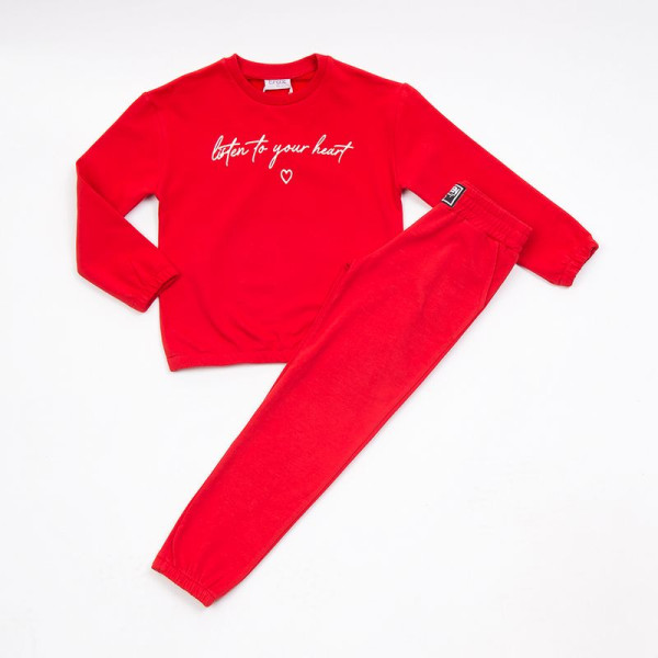 Trax Tracksuit Listan to your heart 44623 - red