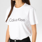 Calvin klein T-shirt Logo 000QS6105E - λευκό