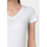 Emporio Armani T-shirt SS V neck 164407CC318 - λευκό